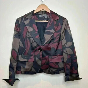 🏷️ SALE 🇨🇦 Joy Cherry Toronto M siamo  Fall Blazer Brown Mix